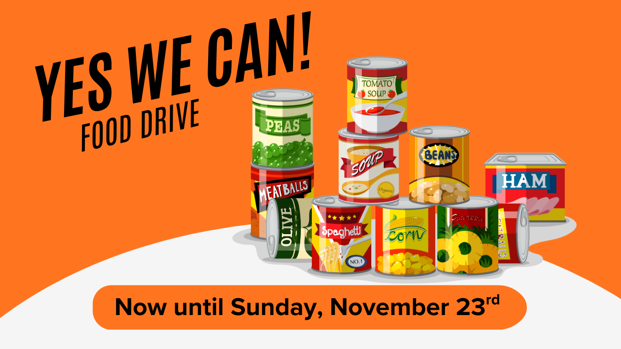 Yes We CAN Food Drive (Thumbnail)